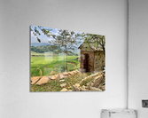 Little House by the Rice Fields Acrylic Print