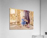 Myanmar Boy with Sling Shot Acrylic Print