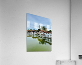Reflections in Front of Sree Padmanabhaswamy Temple Acrylic Print