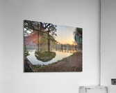 Perfect Tree Reflection During Sunset Acrylic Print