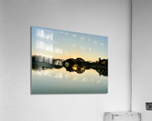 Sunset Hiding Reflection Acrylic Print