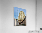 Side of Sree Padmanabhaswamy Temple Impression acrylique