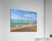 Triangles Beach Acrylic Print