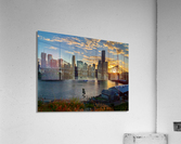 Brisbane Bridge at Sunset 2 Acrylic Print