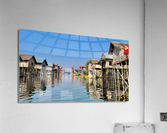Inle Lake Reflections 4 Acrylic Print