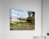 Last Straw Hut Standing Acrylic Print