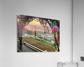 Ring of Roses for Sunset Acrylic Print