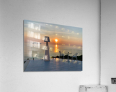 Sunset by the Big White Lamp Acrylic Print