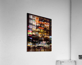 The Cafe Apartments Ho Chi Minh at Night Acrylic Print