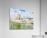 Wat Rong Khun White Temple 2 Acrylic Print