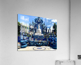 Wat Rong Suea Ten Blue Temple 1 Acrylic Print