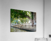 By the Canal in Bangkok Impression acrylique