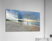 Sun Peaking Through a Dark Sky 1 Acrylic Print