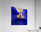 Blue Neon Sunset Acrylic Print