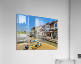 Inle Lake Shops Acrylic Print