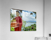 The Monkey and the Monk Acrylic Print