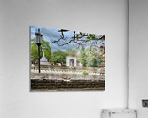 Temple Half Wall Acrylic Print