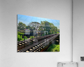 Train Bridge Acrylic Print