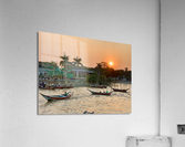 Sunset for the Boatmen Acrylic Print