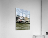 Balconies on the Water 3 Acrylic Print