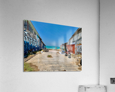Graffiti Beach Acrylic Print