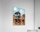 Inle Lake Reflections 6 Acrylic Print