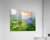 Purple Flowers for Sunset 2 Acrylic Print