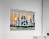 Masjid Selat Mosque In Melaka 1 Acrylic Print