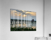 Amazing Walkway on the Lake at Sunset 2 Acrylic Print
