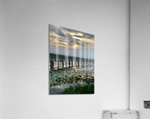 Amazing Walkway on the Lake During Sunset Acrylic Print