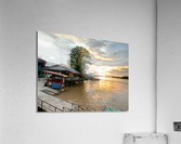 Don Det Sunset Laos Acrylic Print