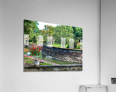 Fortified Red Flowers Acrylic Print