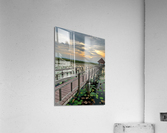 Follow to the Gazebo Acrylic Print