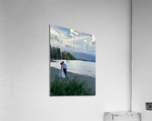 Newlyweds by the Wanaka Tree Impression acrylique