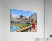 The Lady in Red Vietnam Acrylic Print
