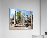 Wat Mahathat Temple Old Sukhothai Thailand 1 Acrylic Print