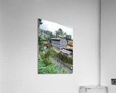 Blue House by the River 1 Acrylic Print