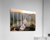 Beautiful Newlyweds at Hang Mua Cave Vietnam 3 Acrylic Print