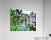 Blue House by the River 2 Acrylic Print