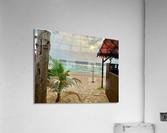 A Peak at the Beach Acrylic Print