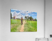 Cycling Back Home Acrylic Print