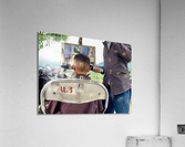 Haircut Outside Acrylic Print