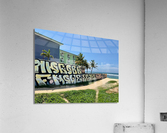 Graffiti by the Sea Acrylic Print