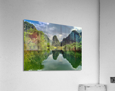 Ninh Binh Reflections Vietnam 3 Impression acrylique