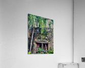 Cracking Down Building Acrylic Print