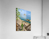 Sharks Island down the Stairs Koh Tao Thailand Acrylic Print