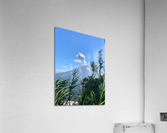 Smoke Out of a Volcano Acrylic Print