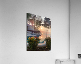 Sunset Reflection in the Pool Acrylic Print