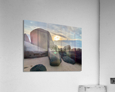 Sunset Over the Rocks Acrylic Print