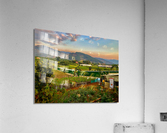 Gardens Mountains  Sunset Acrylic Print
